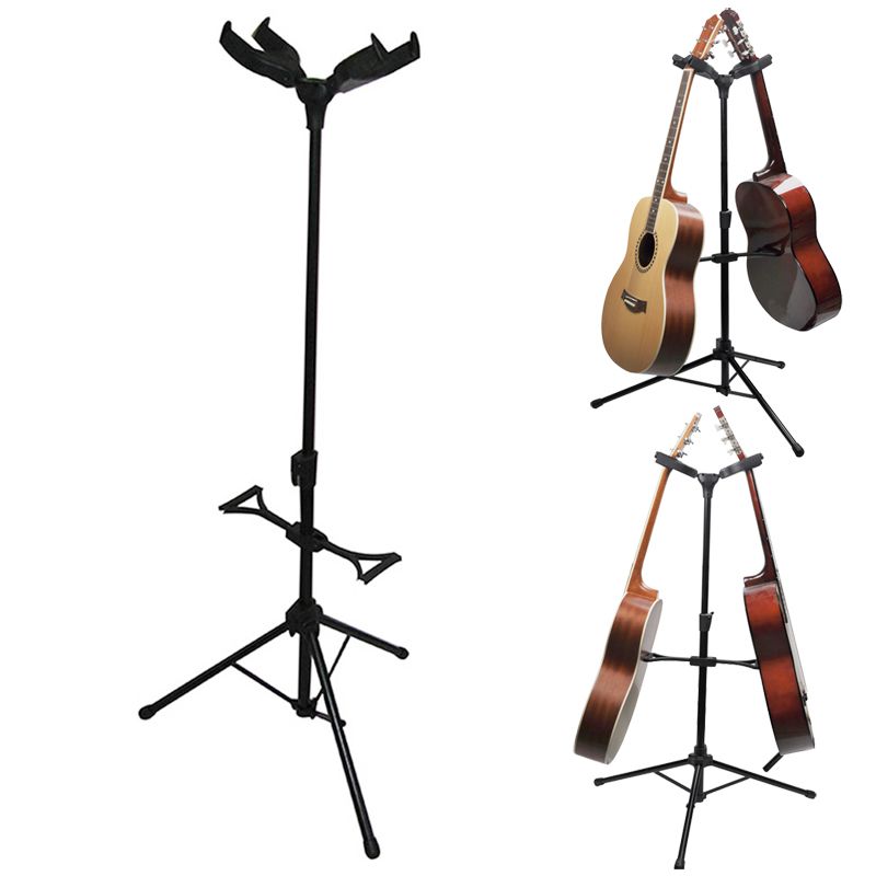 Compra Soporte De Guitarra Con Doble Sistema Automático Grip Head Soporte  De Guitarra Trípode Para Acústico Clásico Eléctrico Y Bajo Barato | Entrega  Rápida Y Calidad | Es.Dhgate