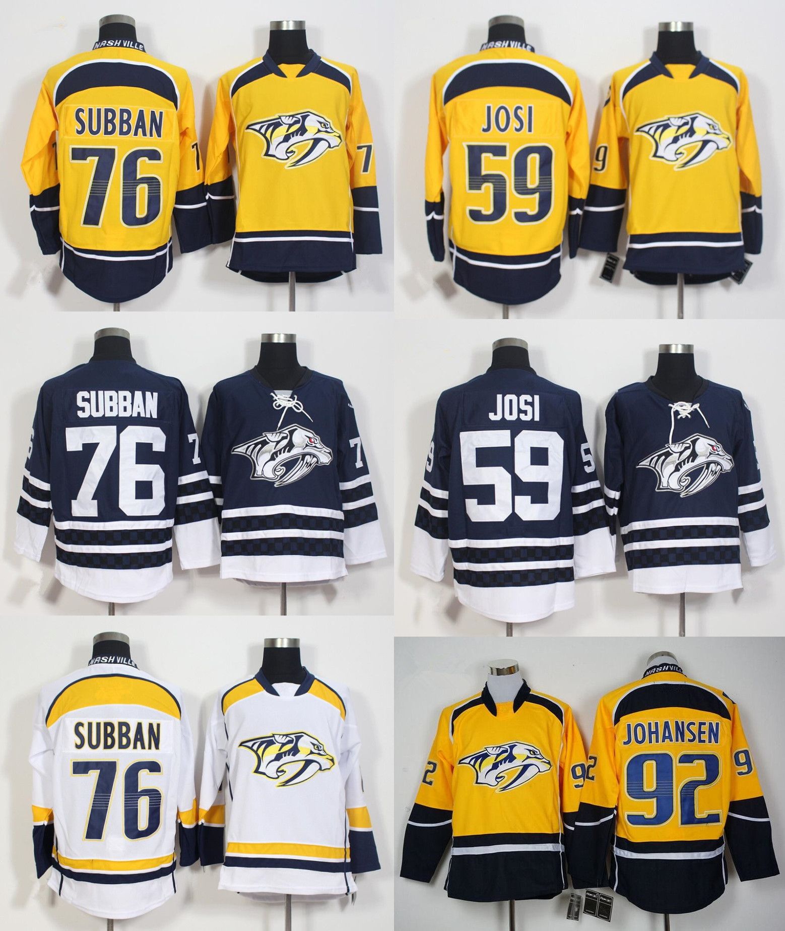 nashville hockey jersey