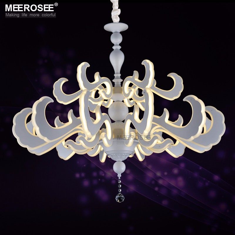 New Arrival Led Chandelier Light Fixture Modern Acrylic Res New Arrival Led Chandelier Light Fixture Modern Acrylic Res Haning Lamp High Brightness Home Lighting For Dining Room