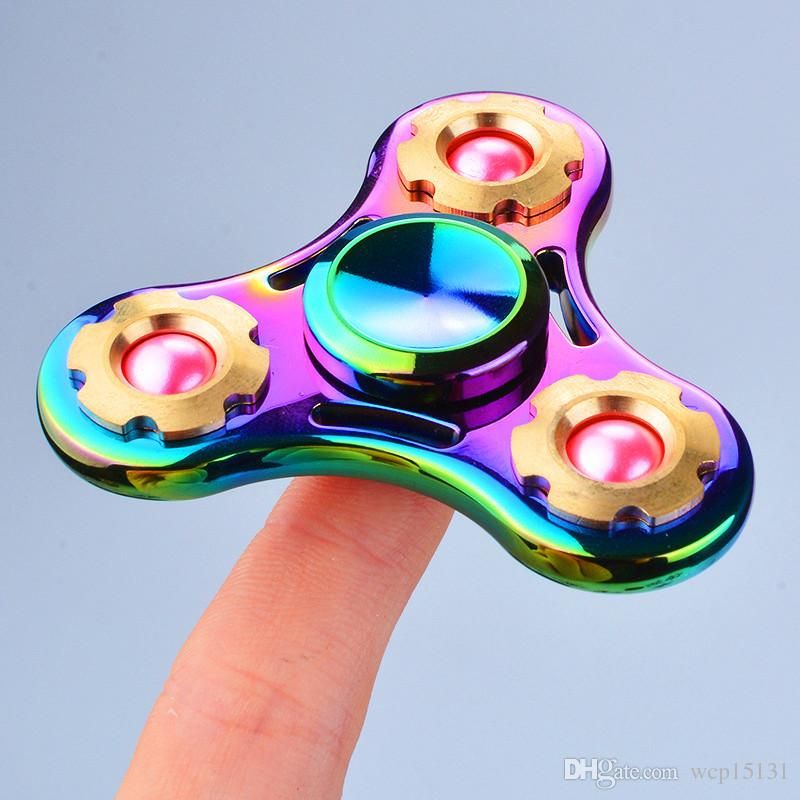Colorful Aluminum Alloy Fid Spinner Ultra Boost Hand Spinner Crab