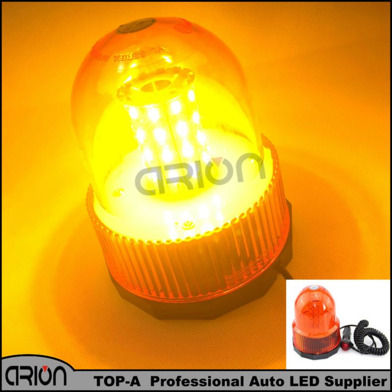 NEW Roof 40 LED SOLID Amber Emergency Plow Tow Truck Warning