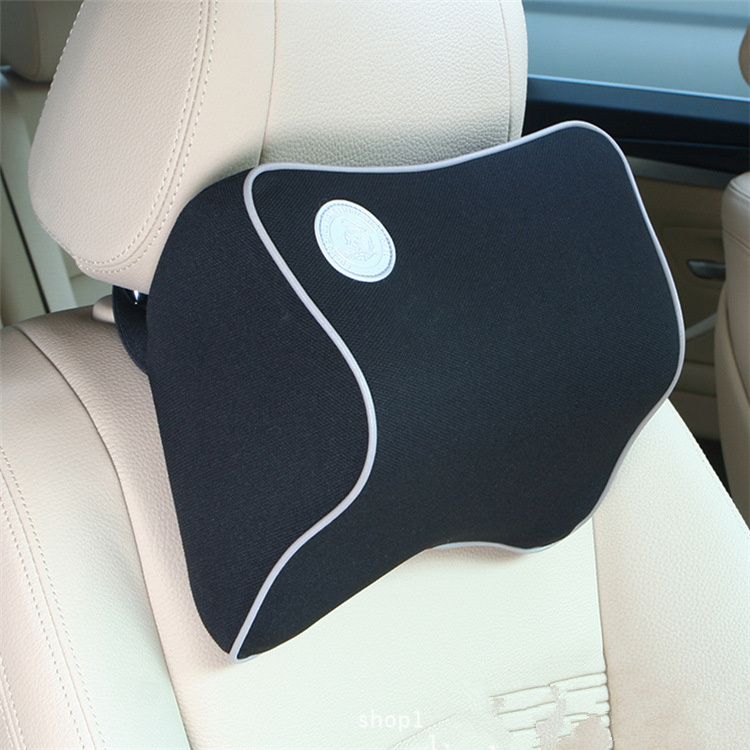 Hot Car Seat Headrest Pad Memory Foam Travel Pillow Head Neck Rest