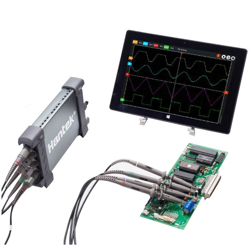 Best Quality PC USB Oscilloscope 4 CH 250MHz 1GSa/S Waveform Record And