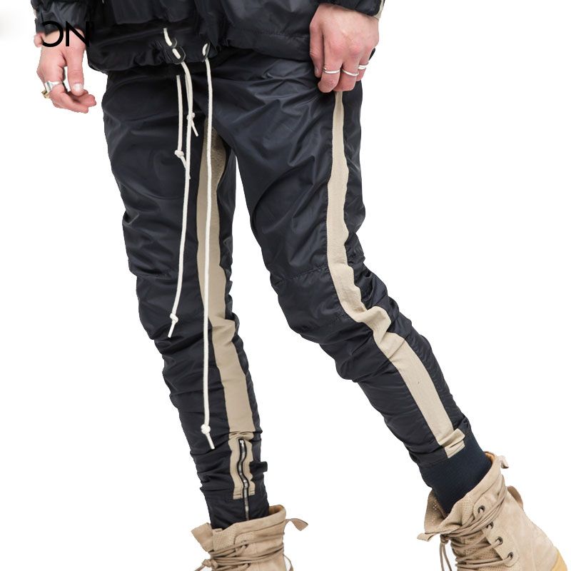 Zipped Ankle Track Pants Mens 2017 Fashion Urban Jumpsuit Joggers ...