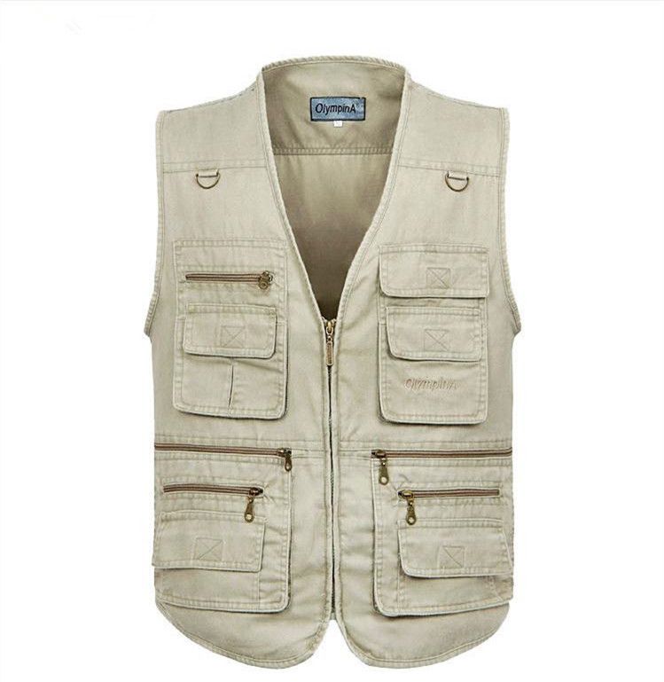 2021 PLUS SIZE XL 4XL 5XL Tactical Vest Men New Arrival Multi Pockets