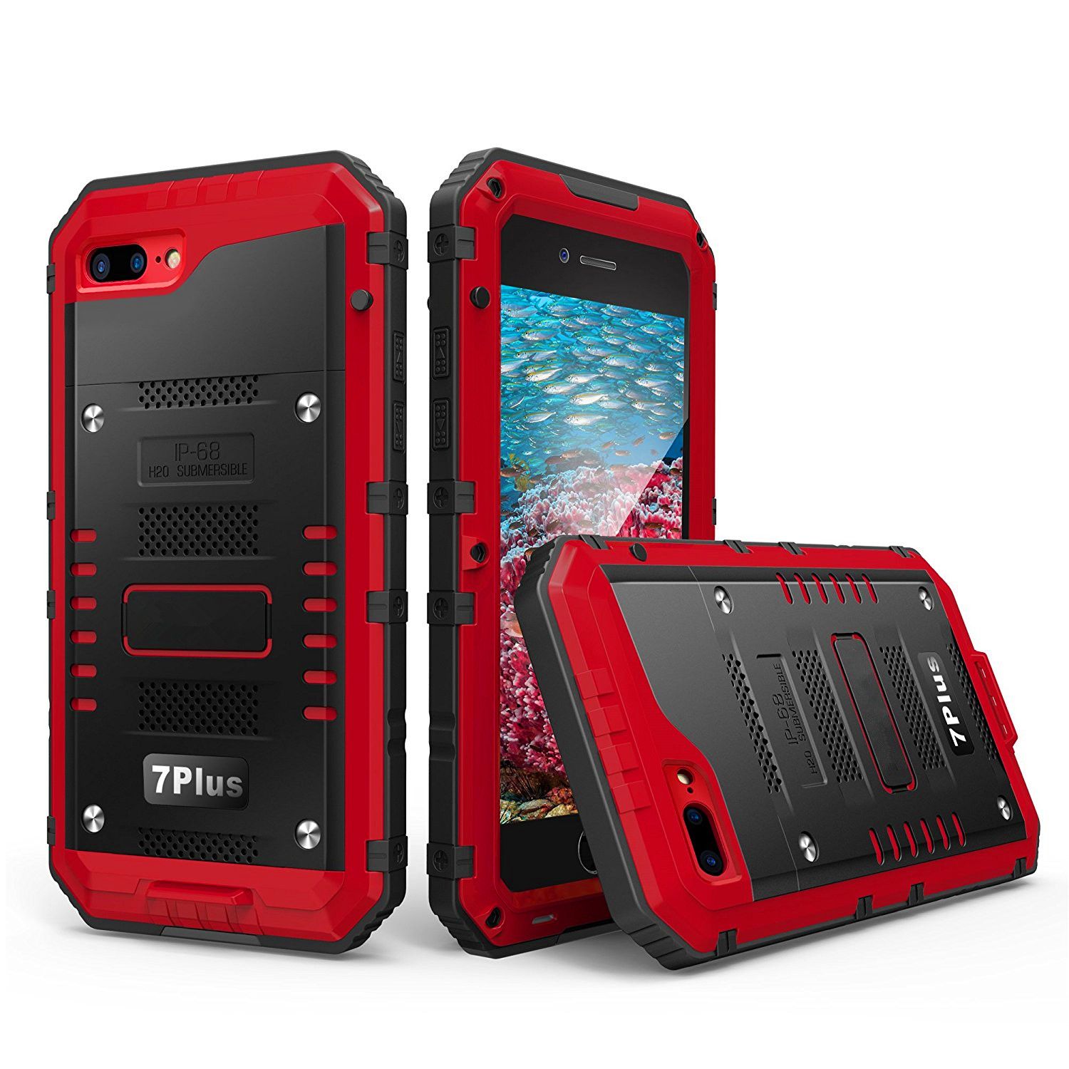 For Iphone 7 Plus Case Red Heavy Duty Protection Slim Protective For Iphone 7 Plus Case Red Heavy Duty Protection Slim Protective Rugged Dual Layer Armor For Apple Iphone 7 Plus Heavy Duty Cell Phone Cases Spigen Cell
