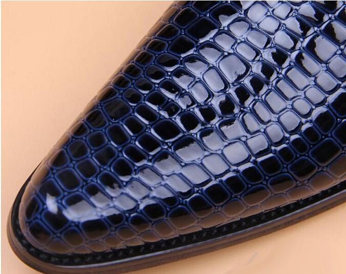 2017 NEW Crocodile Grain Cusp Leather Shoes Mens Dress 2017 NEW Crocodile Grain Cusp Leather Shoes Mens Dress