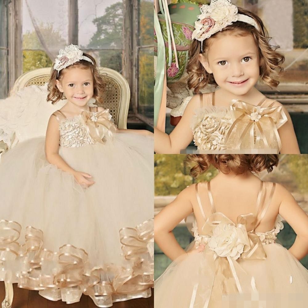 tutu flower girl dresses vintage