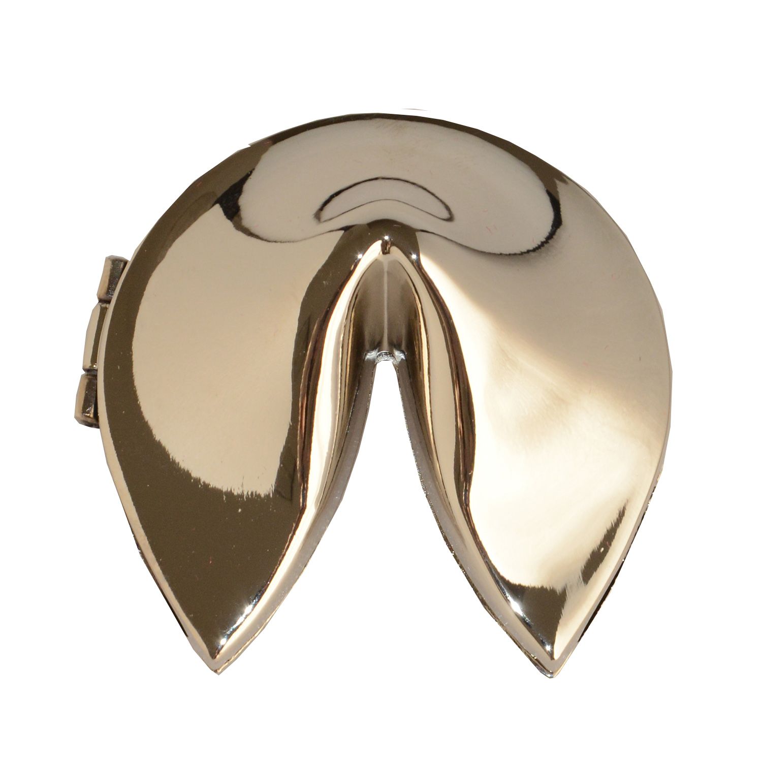 2019 Fortune Cookie Silver Plated Trinket Box Metal Alloy Jewelry Box Wedding Favors Gifts Box