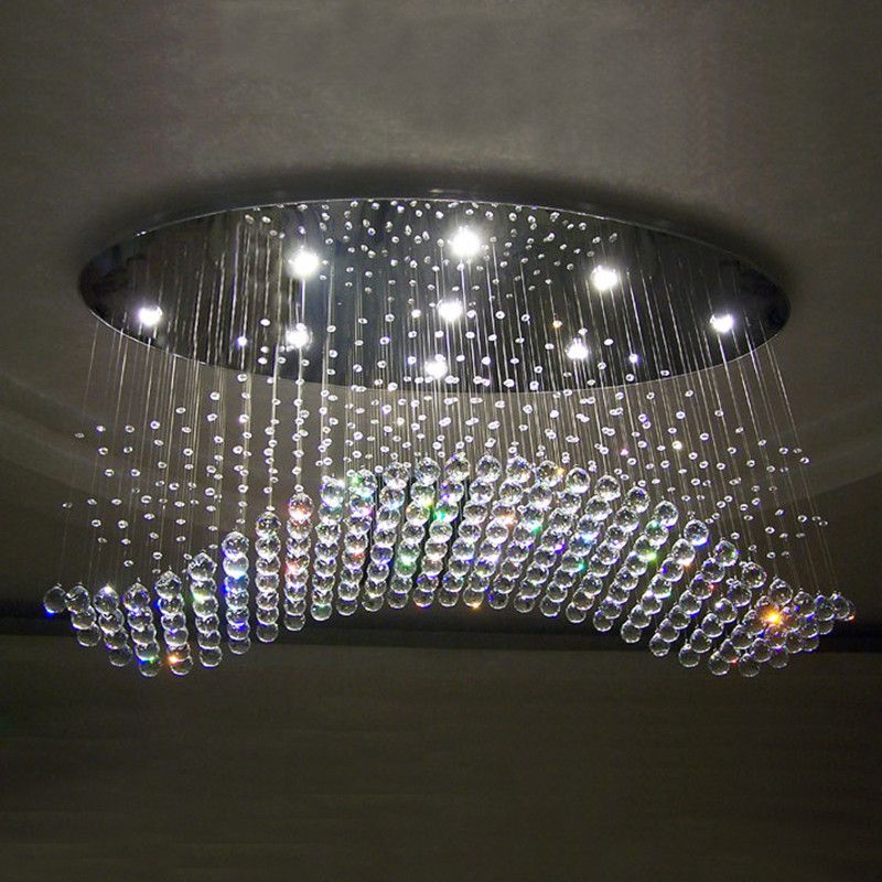 modern chandelier crystal