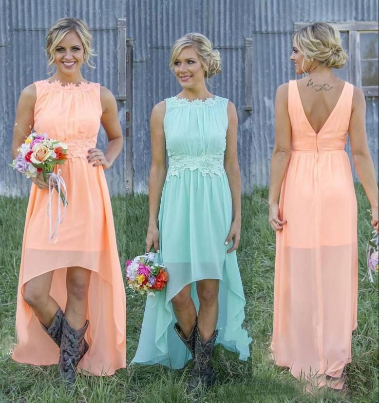 teal and coral dress