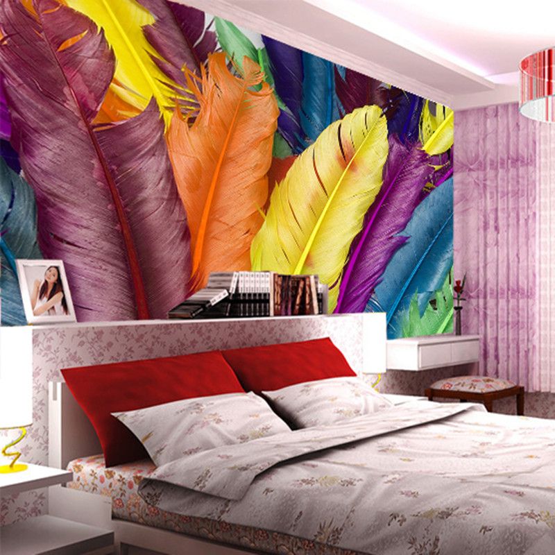 Customized Art Mural Non Woven Fabric Photo Wallpaper 3d Wall Paper Three Dimensional