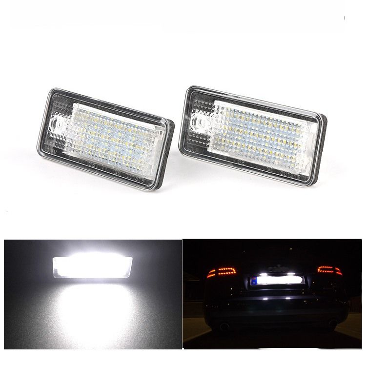 audi a6 c6 license plate light