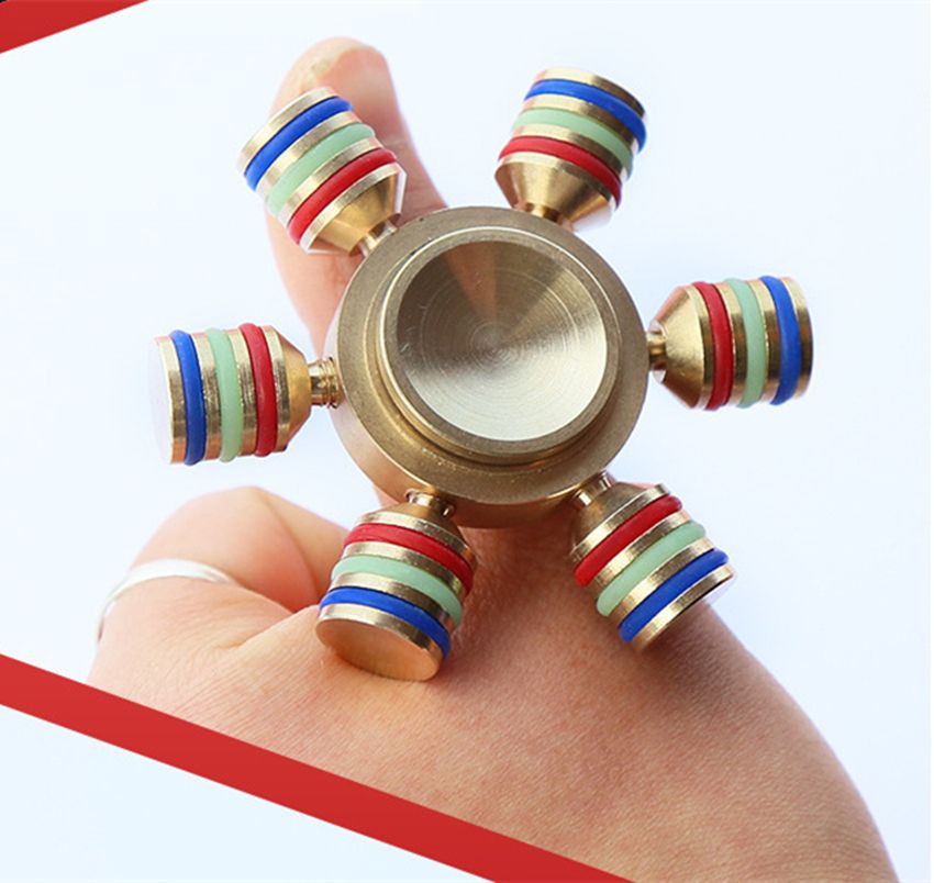 Luxury Cool Spinning Top Change More Model Spinner Fidget Gyro Toys