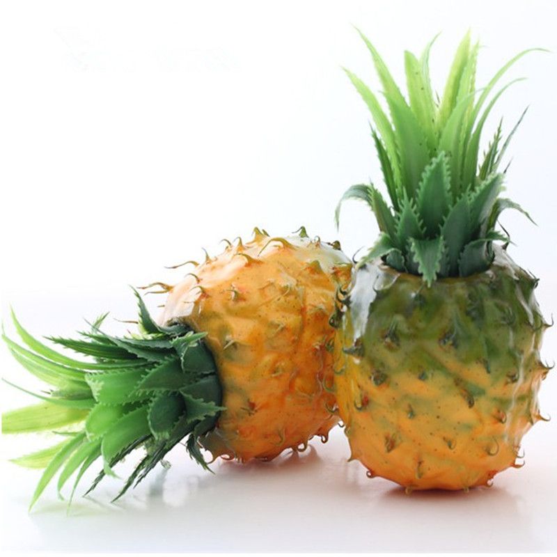 Large Size Artificial Faux Pineapple Simulation Of Foam Fruits For