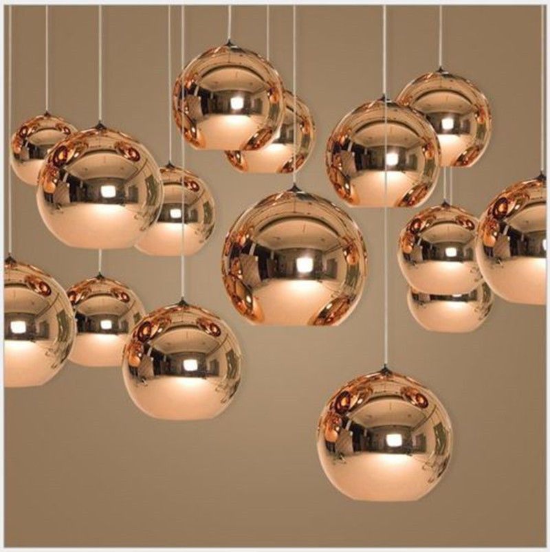 Mirror Glass Ball Pendant Lamp Dixon Chandelier Ceiling Light Mirror Glass Ball Pendant Lamp Dixon Chandelier Ceiling Light Fixture New Chrome For Dinning Room Home Decor Shade Lighting Kitchen
