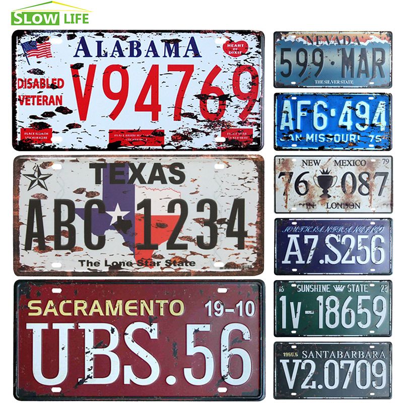Wholesale United States Car License Metal Plate Vintage Home Decor Adorable Wholesale Home Decor Signs Wholesale United States Car License Metal Plate Vintage Home Decor Adorable Wholesale Home Decor Signs