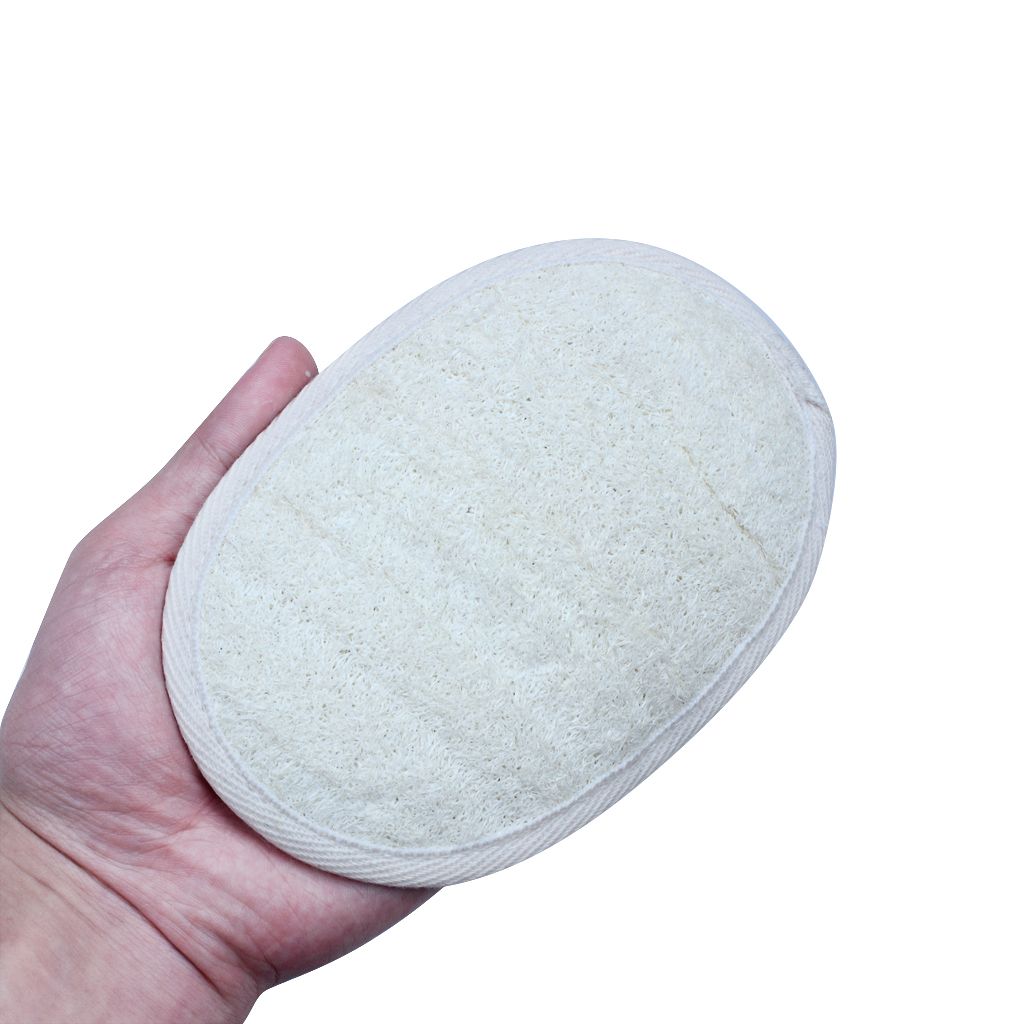 Exfoliating Loofah Sponge Pads Natural Luffa Material Loofah Sponge For