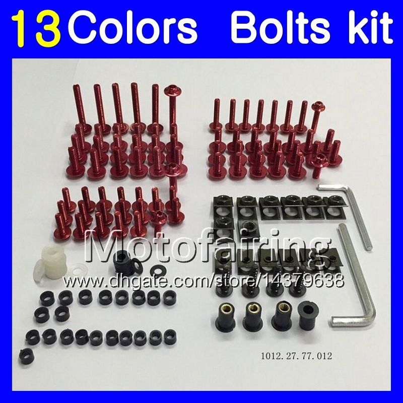 2019 Fairing Bolts Full Screw Kit For KAWASAKI NINJA ZX10R 06 07 ZX 10R ZX 10 R 06 07 ZX 10R