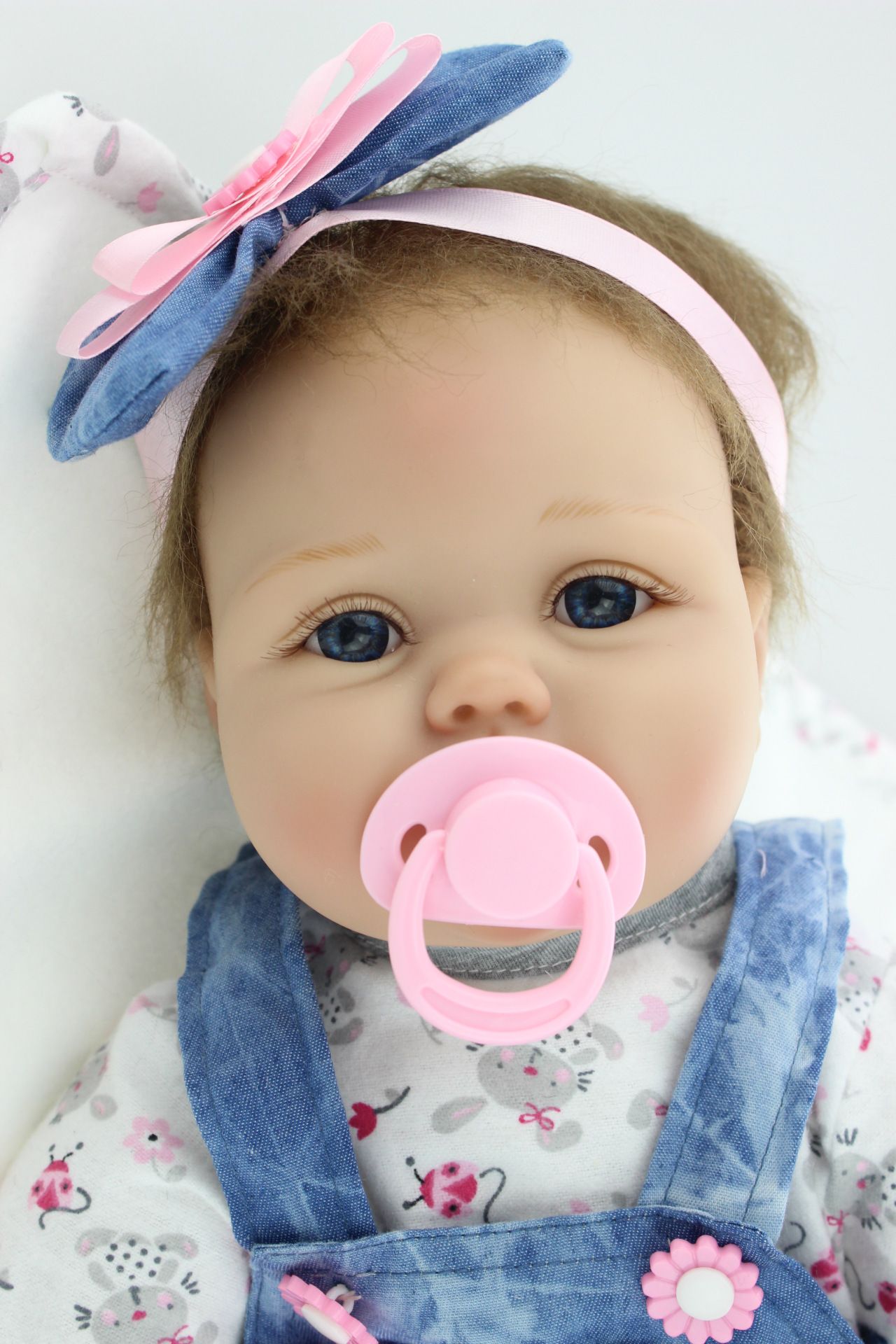 reborn dolls npk handmade lifelike newborn baby doll silicone full