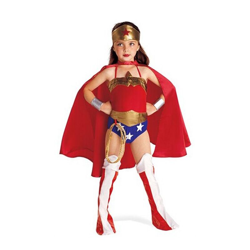 2018 child wonder woman costume girl cosplay clothing red halloween costume kids superhero clothes s xl wonder woman 2016 from runbaby 4101 dhgatecom