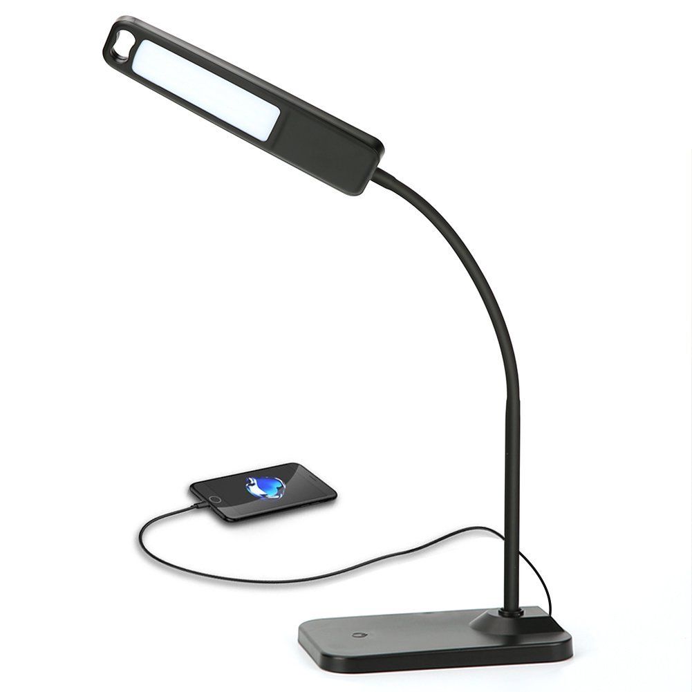 2018 Desktop Lamp Office Desk With Usb Charging Ports Eye 2018 Desktop Lamp Office Desk With Usb Charging Ports Eye Care Led Reading Light Bedside Touch Sensor Table Lamps 3 Lighting Modes From
