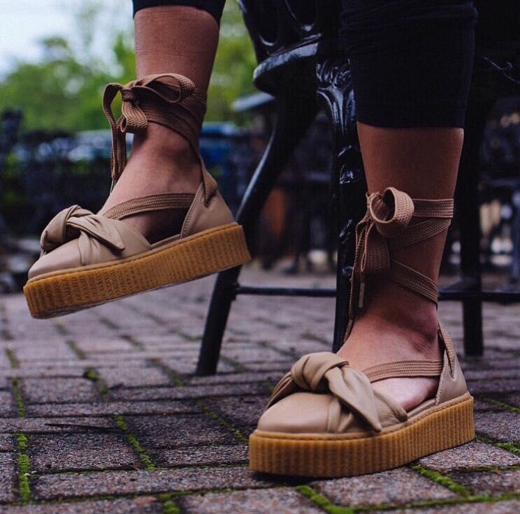 rihanna bow creepers
