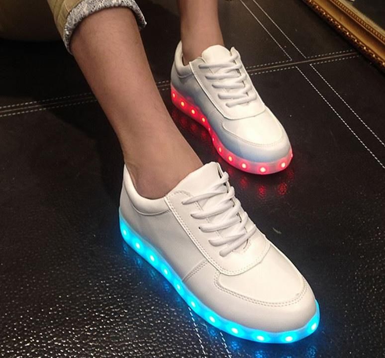 Saldos Online De Ténis Tamanho 25 45 Carregamento USB Tenis Led Feminino  Basket Led Light Up Trainers Crianças Boy Girl Luminous Glowing Shoes  395909404 | DHgate.Com