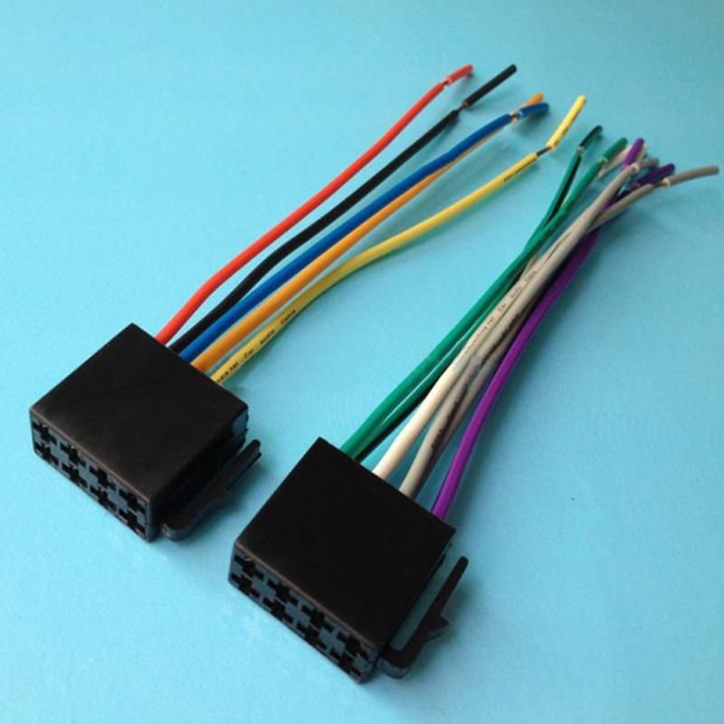 Universal Iso Wire Harness Female Adapter Connector Cable