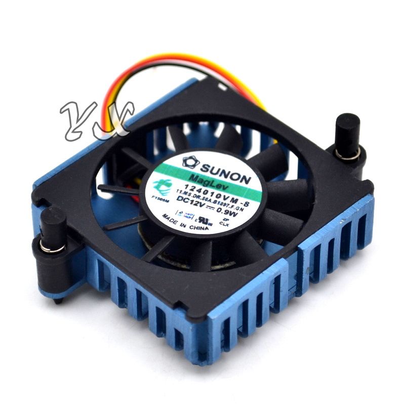 new SUNON 124010VM-8 DC12V 0.9W Graphics Video Card Cooler cooling Fan For radware AD2016