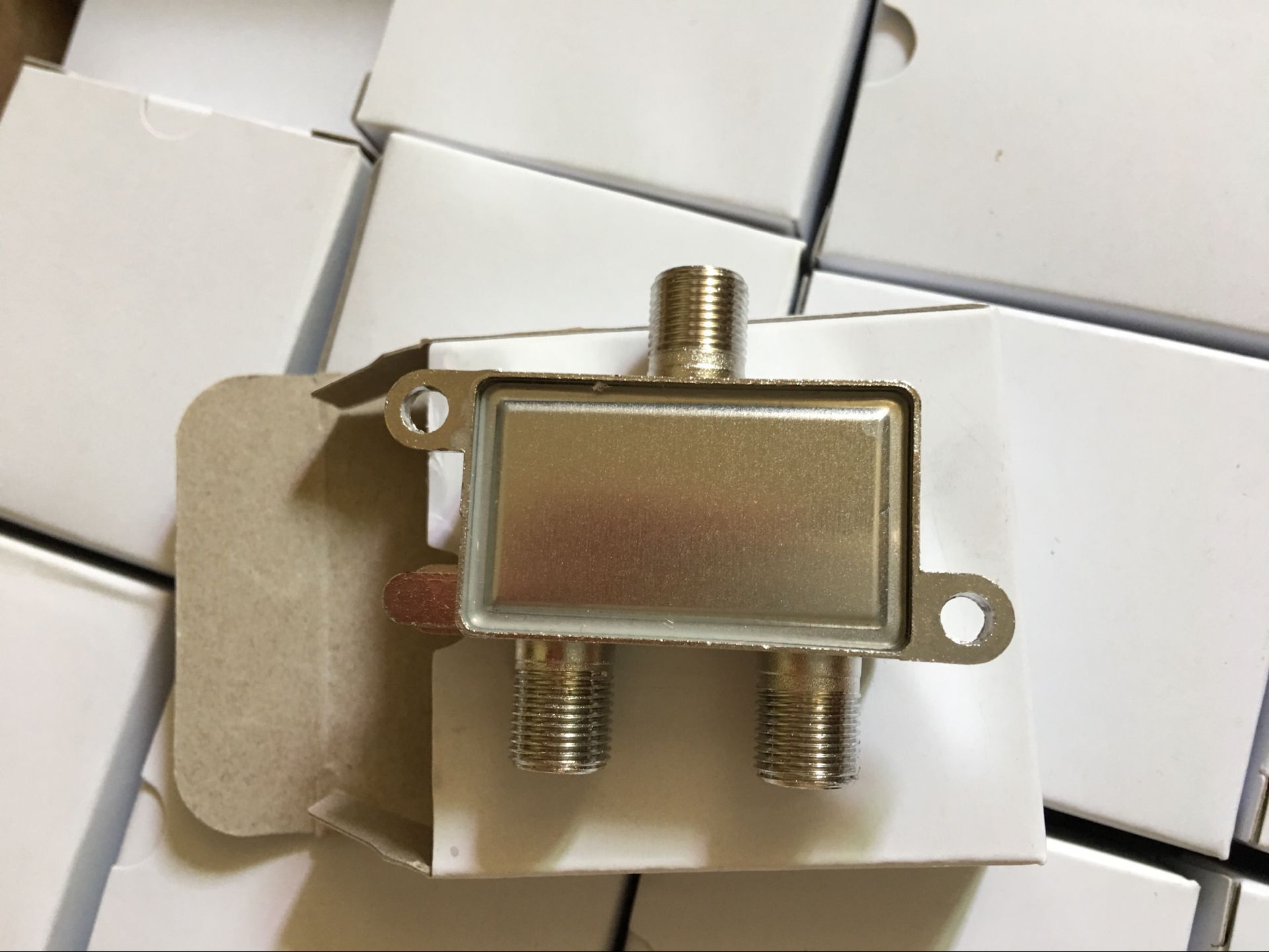 Virgin Media Splitter Box Micro 2 Way Coax F Connector Female Digital