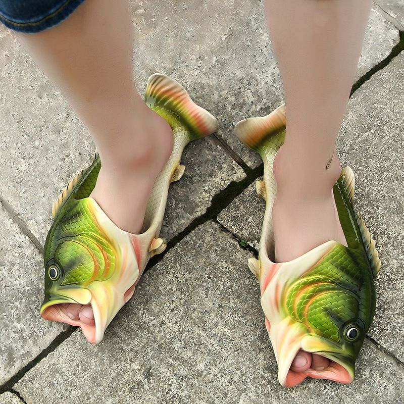 rubber fish slippers