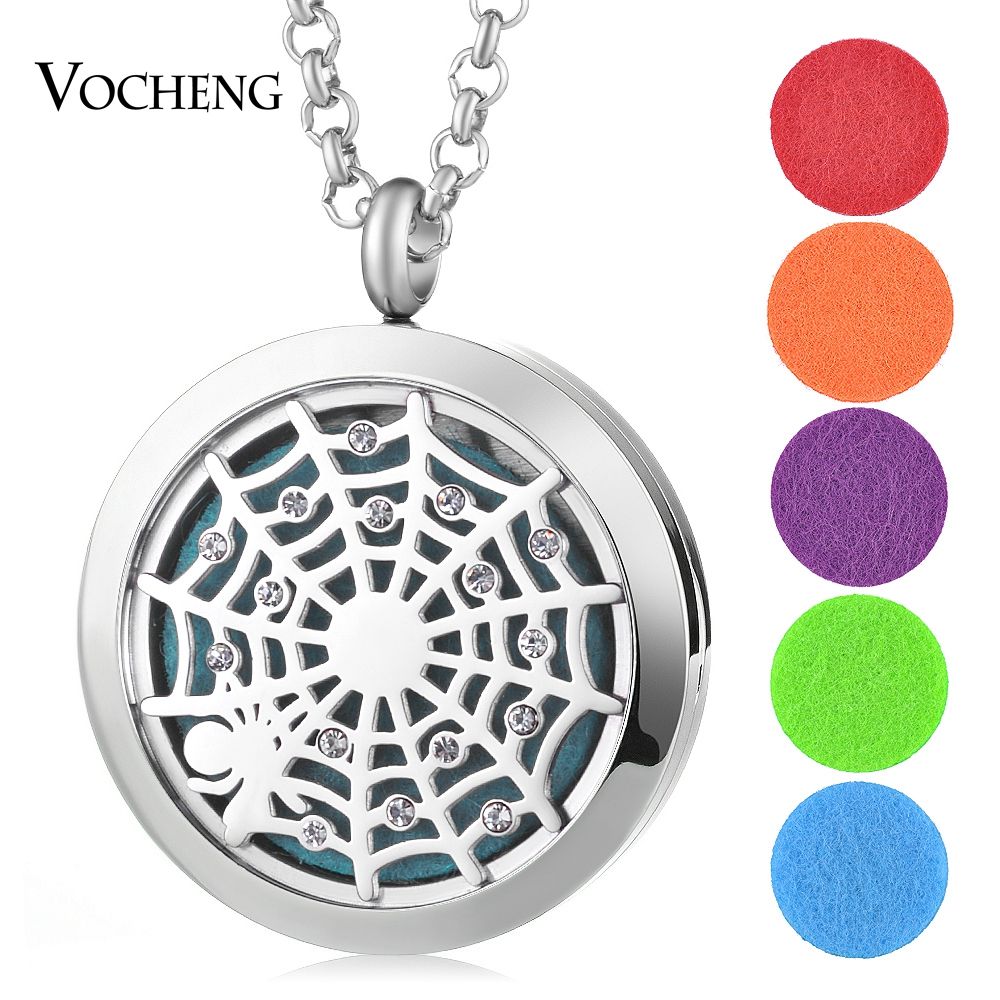 Wholesale 30mm Diffuser Pendant Necklace 316 Stainless Steel
