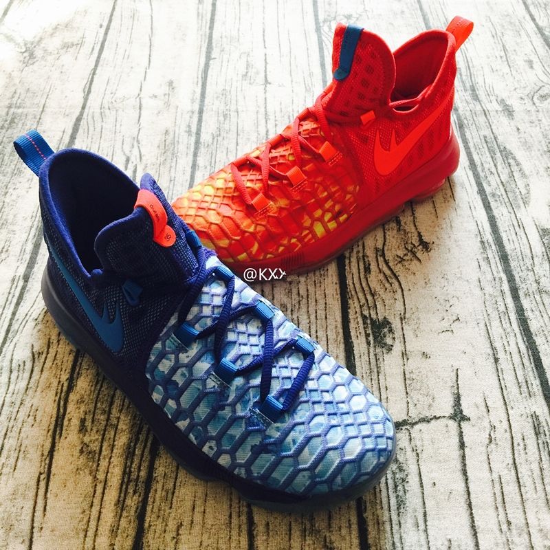 kevin durant fire and ice shoes