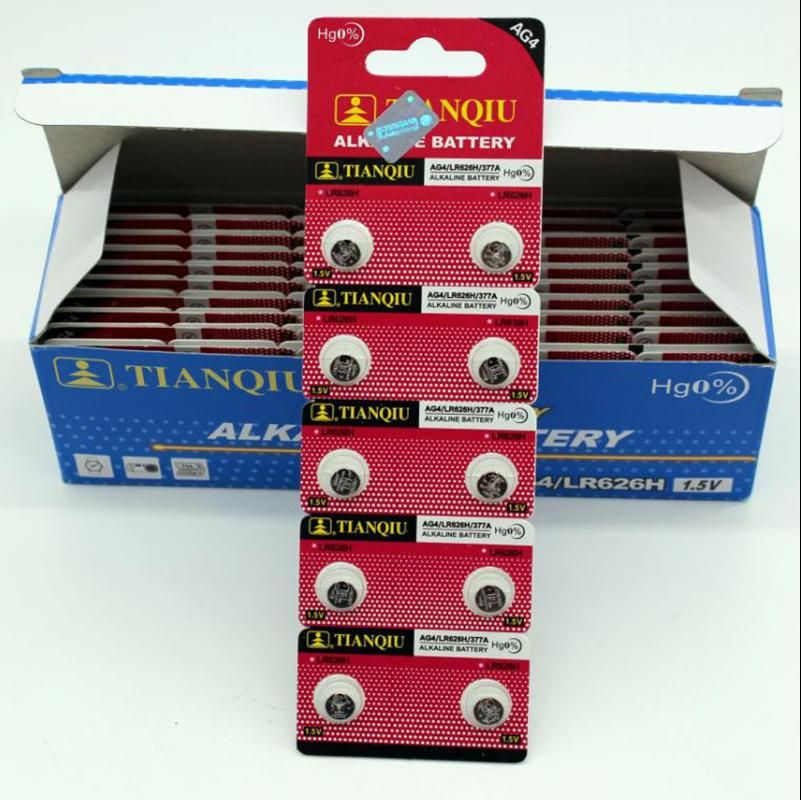 Watch Battery 377 LR626H 377A Watch Accessories Hg0 AG4 1.55V 6.8*2