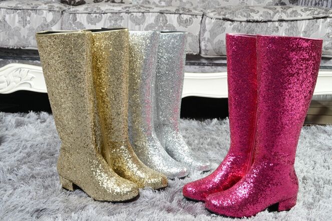 STIVALI SOPRA IL GINOCCHIO NERI TACCO BASSO scarpe donna