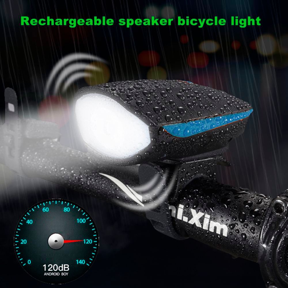 Bicycle induction smart newboler before light set usb rechargeable light