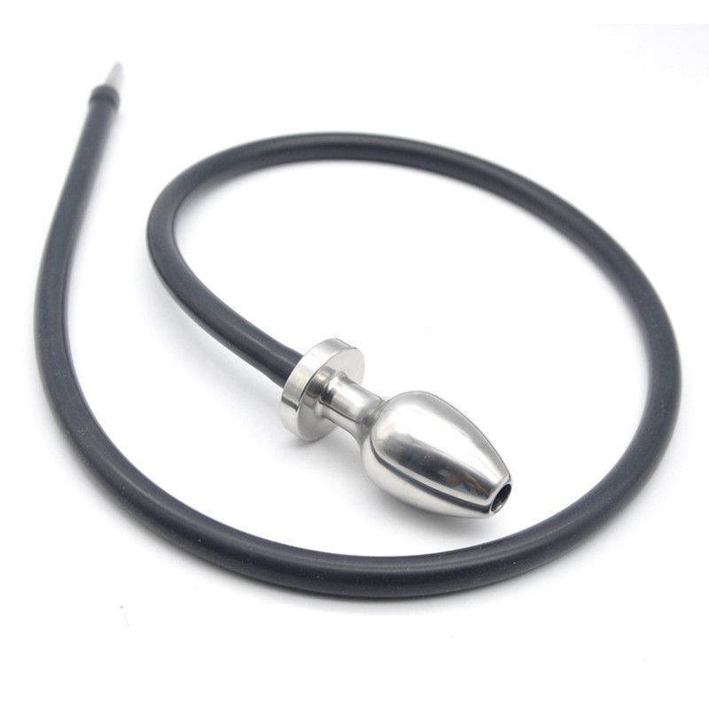 Stainless Steel Double Head Washer Intestinal Cleaner Anus Vaginal Anal