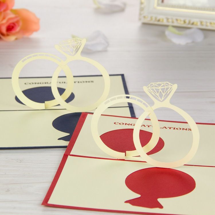 Diy Valentines Day Diamond Ring Pattern 3d Handmade Greeting Card Lover Gift Card With Envelope Paper Cut Pop Up Birthday Cards For Free Birthday Cards For Diy Valentines Day Diamond Ring Pattern 3d Handmade Greeting Card Lover Gift Card With Envelope Paper Cut Pop Up Birthday Cards For Free Birthday Cards For