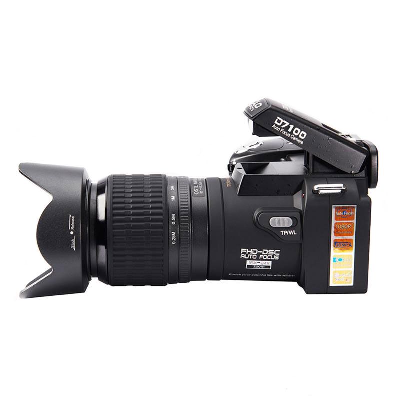 2017New PROTAX POLO D7100 Digital Camera 33MP FULL HD DSLR Camera 24X 