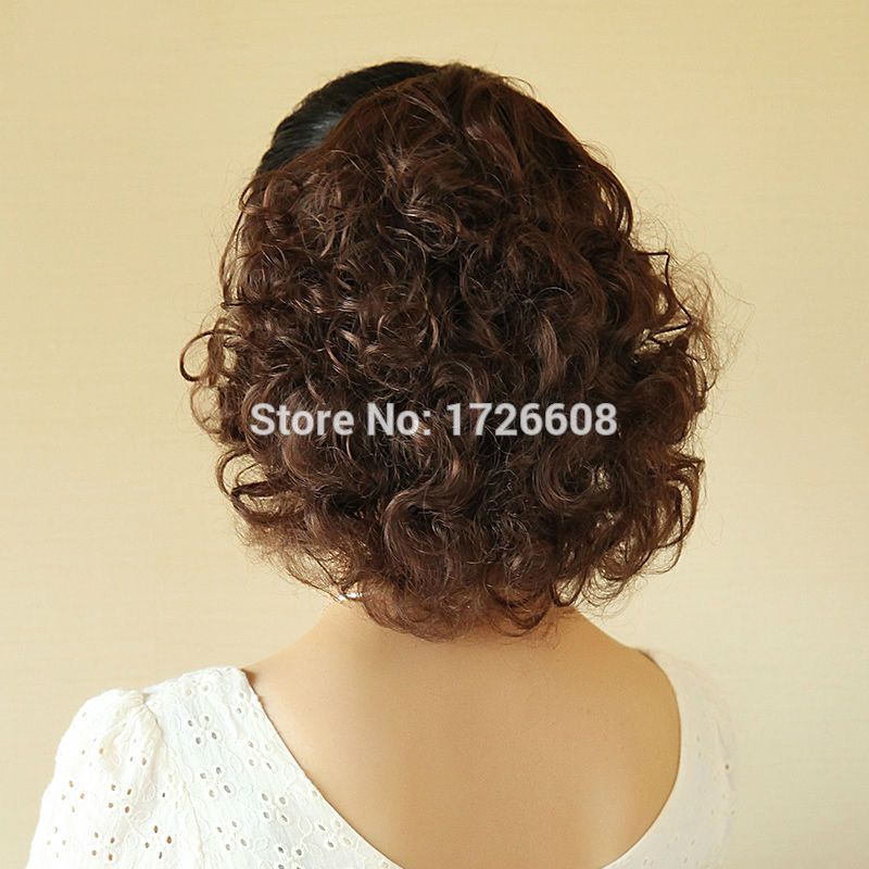 Wholesale Afro Ponytail Hair Extension Synthetic Curly Ponytail