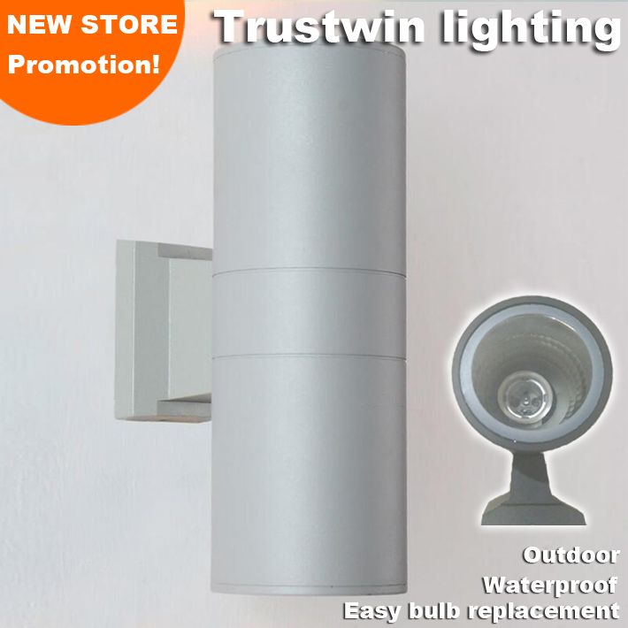2018 Outdoor Wall Lamp Light Up And Down Without No Bulb 2 Head Dual Outdoor Wall Lamp Light Up And Down Without Jpg
