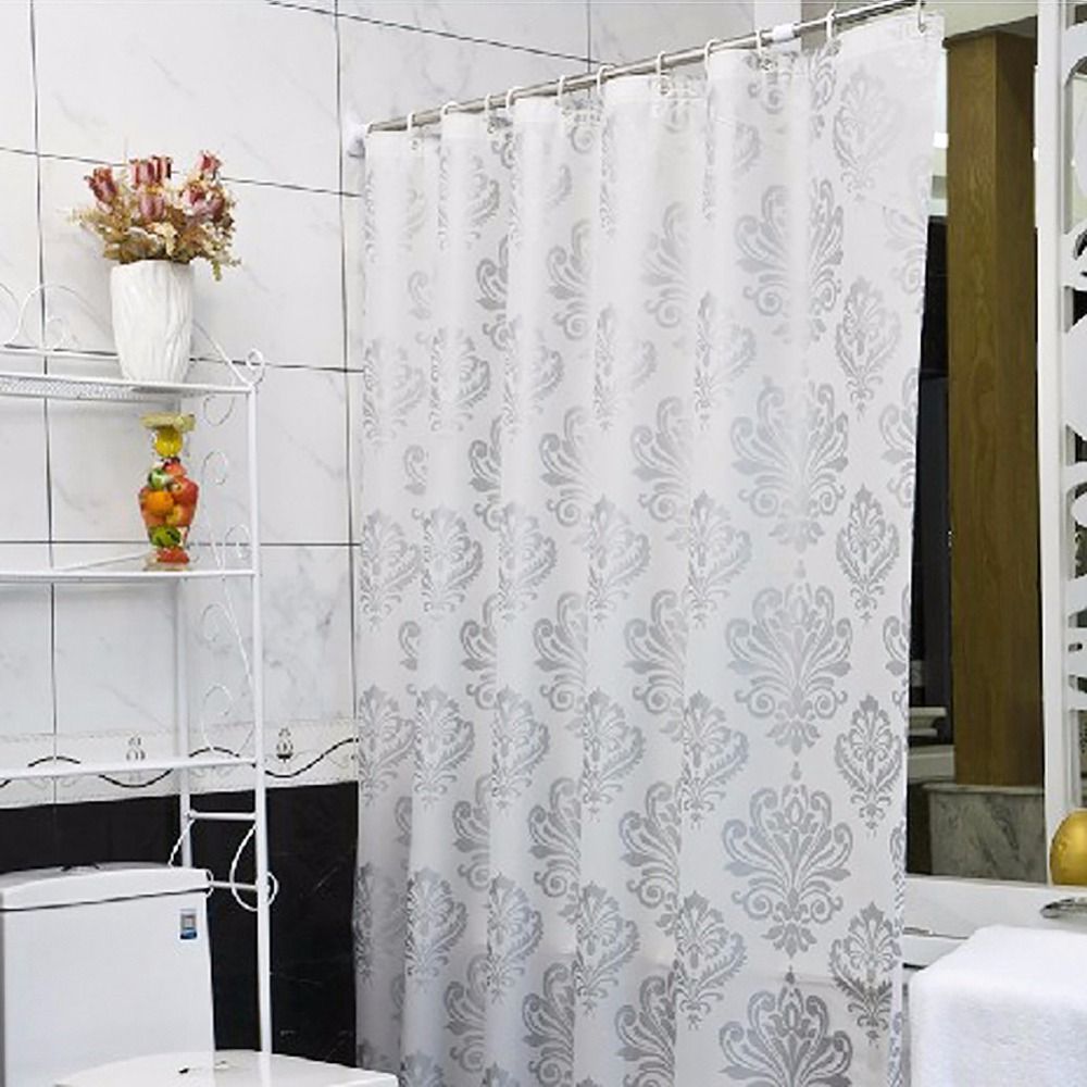 2019 Wholesale Shower Curtain Fashion PEVA Padded Waterproof Bathroom ...