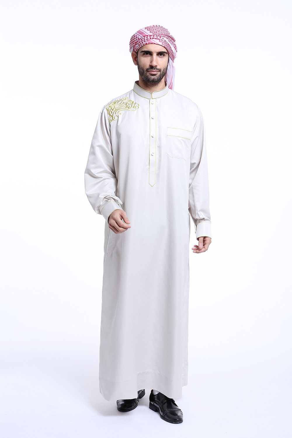 2017 أزياء الرجال النمط السعودي ثوب ثوب عباية رداء Daffah صالة الطفش الإسلامية العربية قفطان ملابس رجالية 2021 من Donnatang240965 166 62ر س موبايل Dhgate