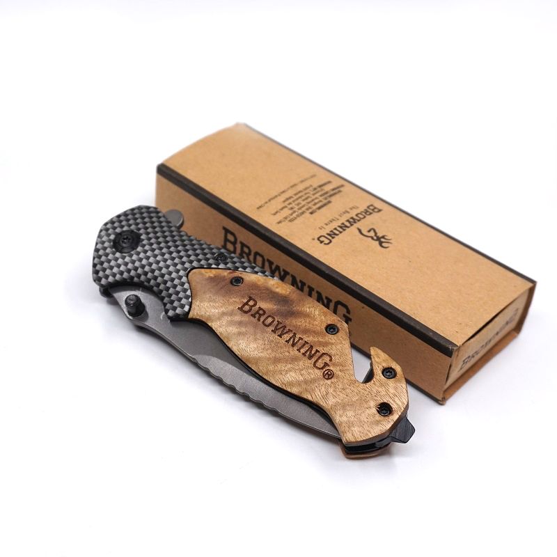Browning X50 Tactical Folding Pocket Knife Titanium Survival Knives