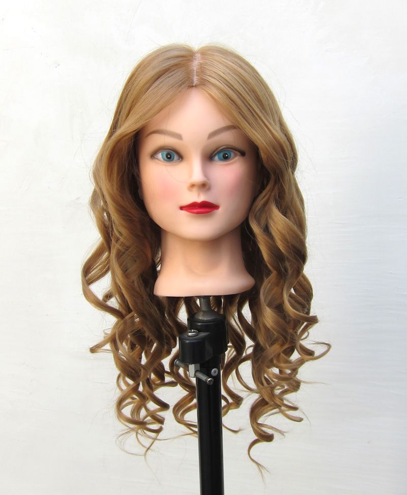2019 Mannequin Head Maniqui Human Hair Dummy Training Head Cosmetology