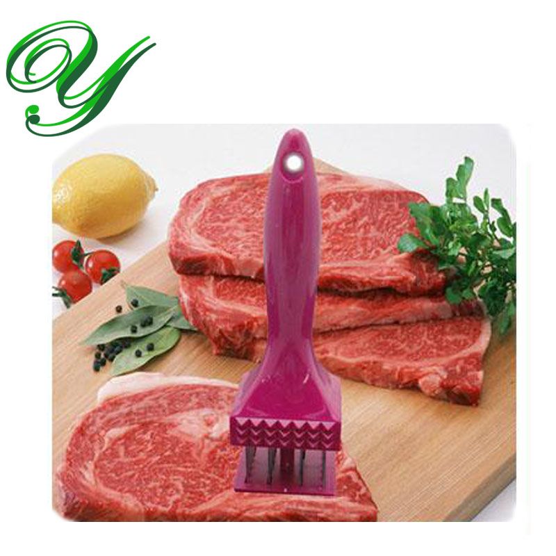 2019 Meat Tenderizer Hammer Stainless Steel 24 Blades Manual Pounder