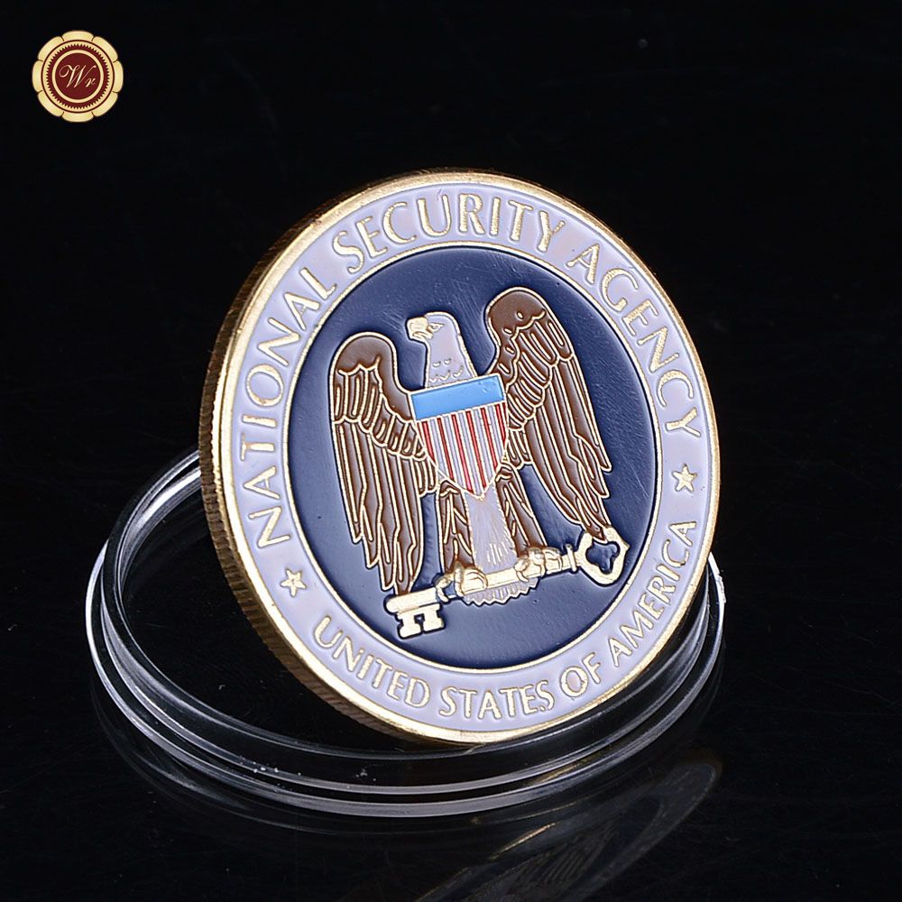 Challenge Coin Lot NSA National Security Agency USN Present COMMAND MASTER  CHIEF CSS Inscom Sigint Secret Service Coin