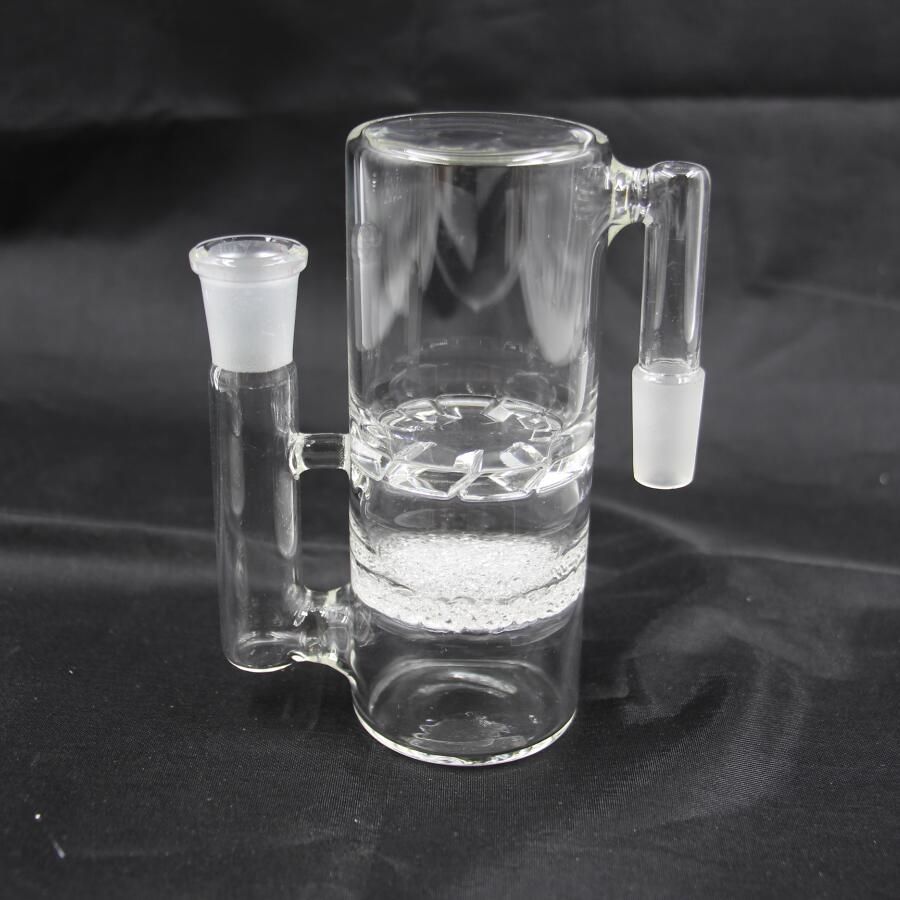 2021 AC11 Fritted Disc Ash Catcher 14mm High Borosilicate Glass 90 Degree 14 Mm Glass Bowl Ash