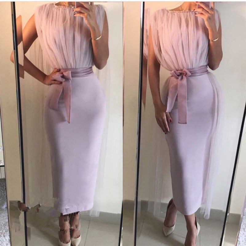 ankle length evening dress